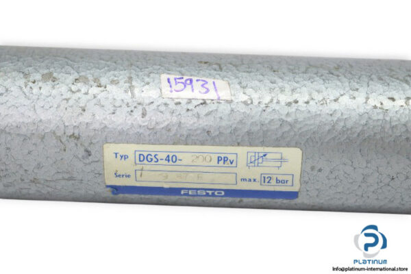 festo-DGS-40-200-PPV-round-cylinder-(used)-1