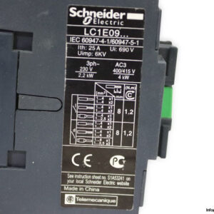 schneider-LC1E0901Q5-contactor(new)-3