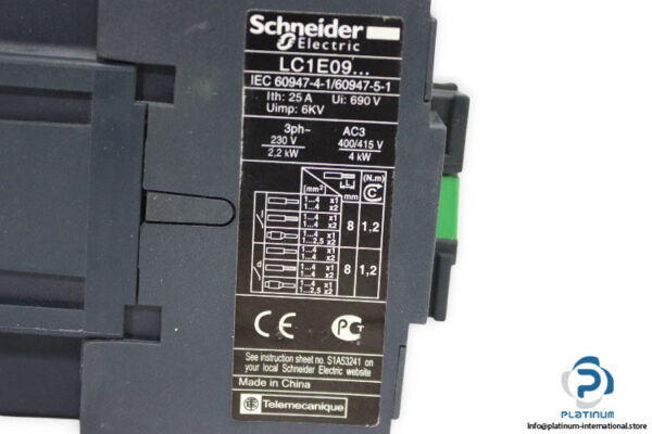 schneider-LC1E0901Q5-contactor(new)-3