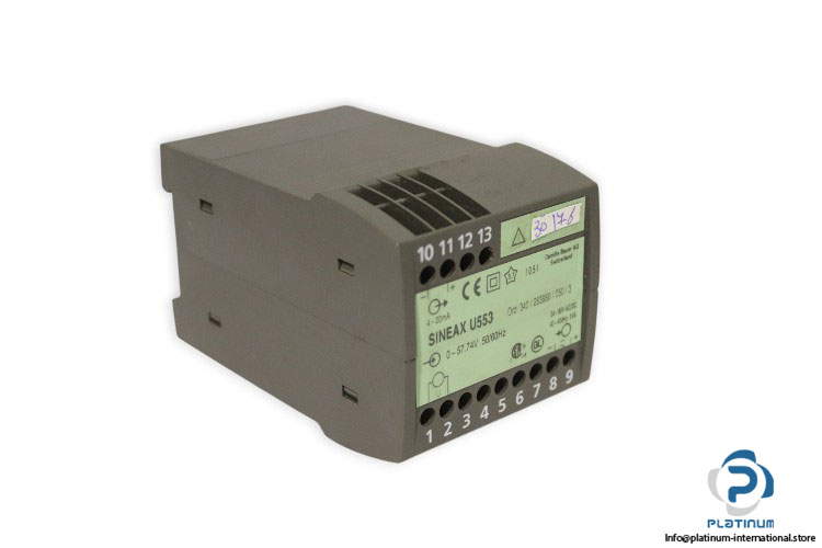 SINEAX-1552-transducer-for-ac-current(used)