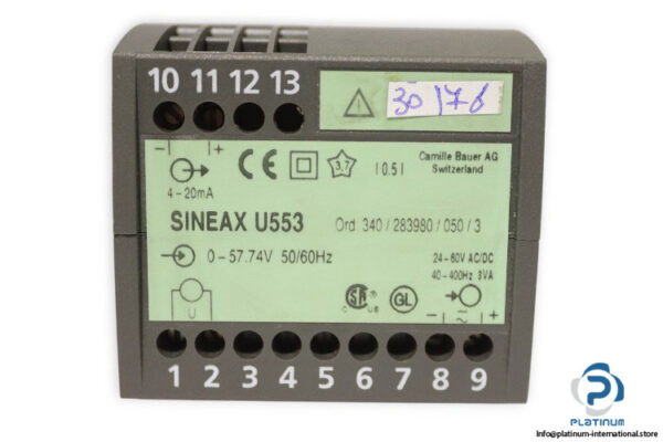 SINEAX-1552-transducer-for-ac-current(used)-1
