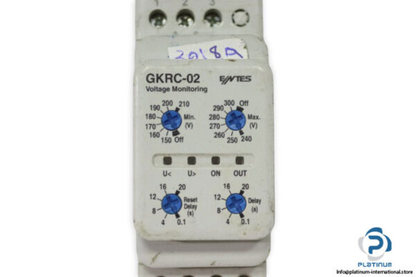 entes-gkrc-02-voltage-monitoring-relay(used)-1