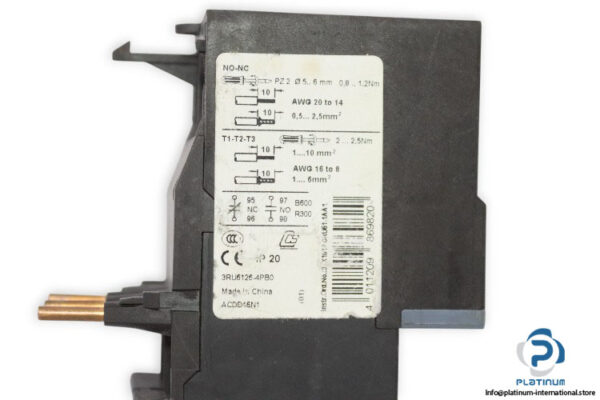 siemens-3RU6126-4PB0-thermal-overload-relay-(Used)-3