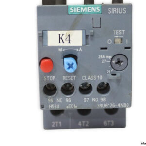 siemens-3RU6126-4NB0-thermal-overload-relay-(Used)-1