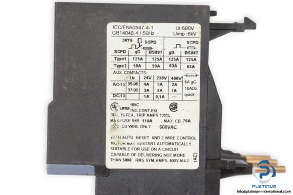 siemens-3RU6126-4NB0-thermal-overload-relay-(Used)-3