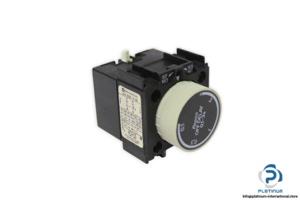 telemecanique-LA3-D20-A65-time-delay-block-(New)