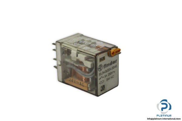 finder-55.34.8.024.0040-24VAC-5A-plug-in-relay-(New)