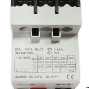 aeg-MBS-25-1-1.6A-manual-motor-starter-(new)-3