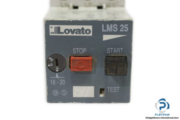 lovato-LMS-25-manual-motor-starter-(used)-1