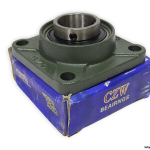czw-UCF-210-square-flanged-ball-bearing-unit-new-carton