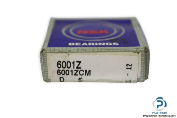 nsk-6001ZCM-deep-groove-ball-bearing-new-carton-1