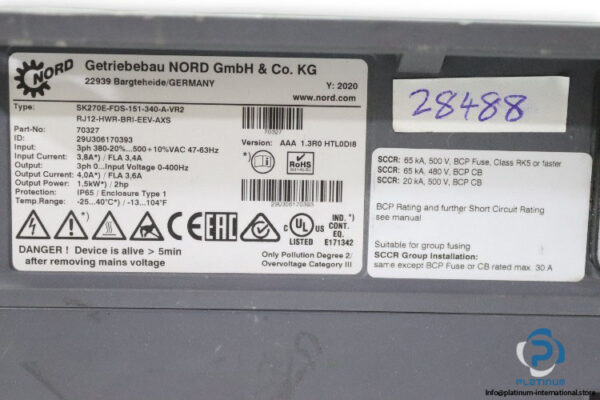 nord-SK270E-FDS-151-340-A-VR2-frequency-inverter(used)-3
