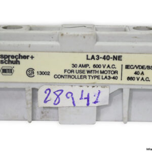 Sprecher-schuh-la3-40-ne-motor-disconnect-switch(used)-1