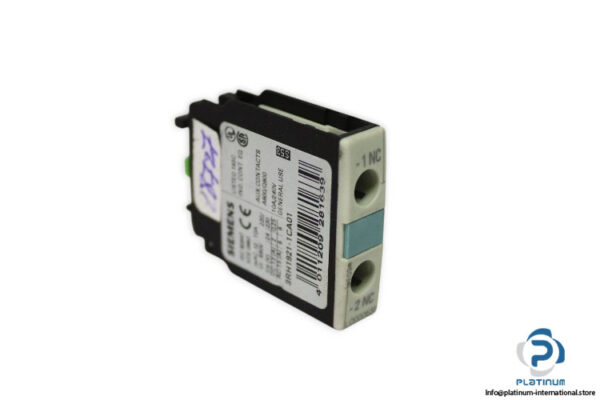 siemens-3RH1921-1CA01-contact-module-(Used)