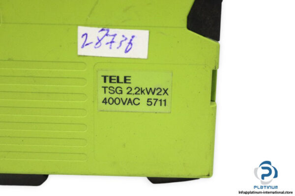 tele-TSG-2.2KW2X-time-relay-(Used)-2