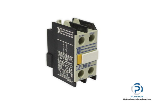 telemecanique-LA1DN02-auxiliary-contact-block-(Used)