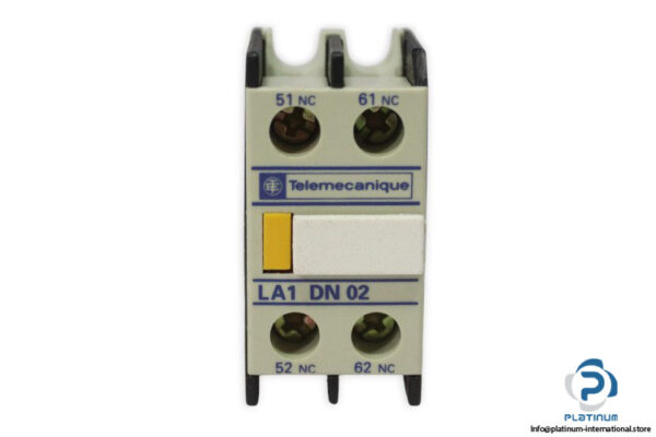 telemecanique-LA1DN02-auxiliary-contact-block-(Used)-1