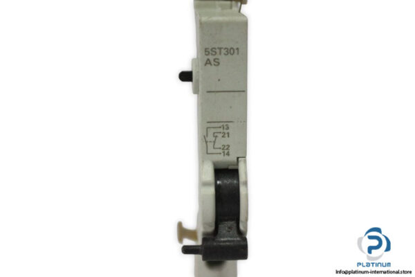 siemens-5ST301-AS-auxiliary-contact-switch-(Used)-1