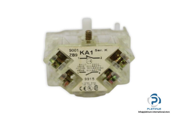 square-d-9001-KA1-auxiliary-contact-block-(New)-1