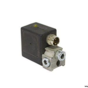 rexroth-0830100465-solenoid-coil-with-connector-(used)