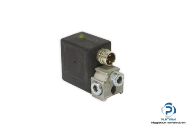 rexroth-0830100465-solenoid-coil-with-connector-(used)