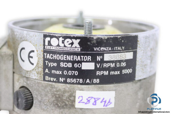 rotex-SDB-60-tachogenerator-used-1