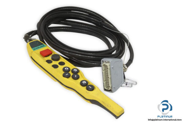 verlinde-POQ1022Y-push-button-pendant-station-used