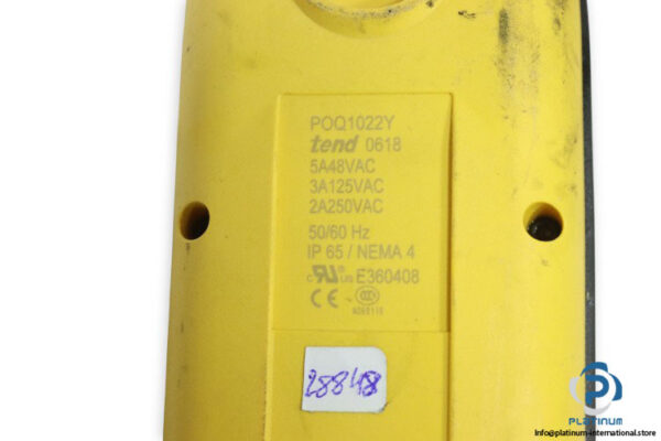 verlinde-POQ1022Y-push-button-pendant-station-used-3