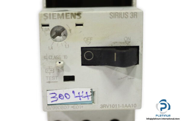 siemens-3RV1011-1AA10-circuit-breaker-used-1