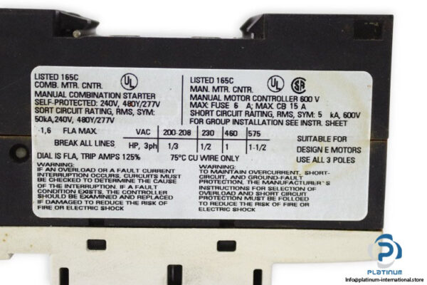 siemens-3RV1011-1AA10-circuit-breaker-used-2