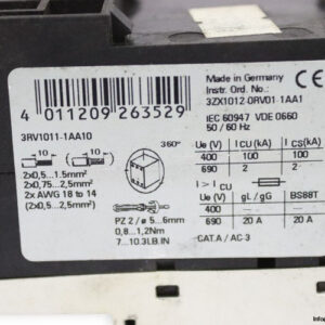 siemens-3RV1011-1AA10-circuit-breaker-used-3