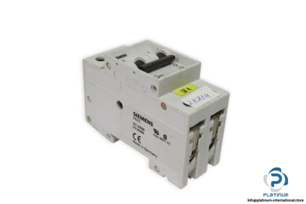 siemens-5SX22-D1-miniature-circuit-breaker-used