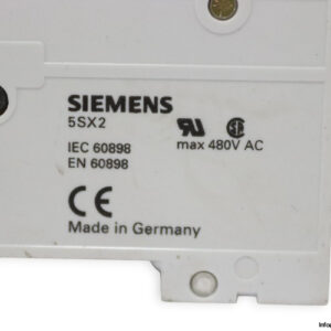 siemens-5SX22-D1-miniature-circuit-breaker-used-2