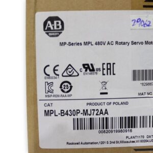 allen-bradley-MPL-B430P-MJ72AA-A-rotary-servo-motor-new-1