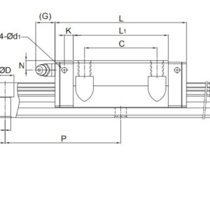 pmi-MSA25LESSFCN-linear-guideway-carriage-new-carton-5
