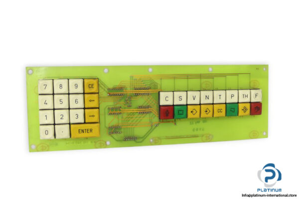 NETSTAL-110.240.5135-KEYBOARD-PANEL(used)