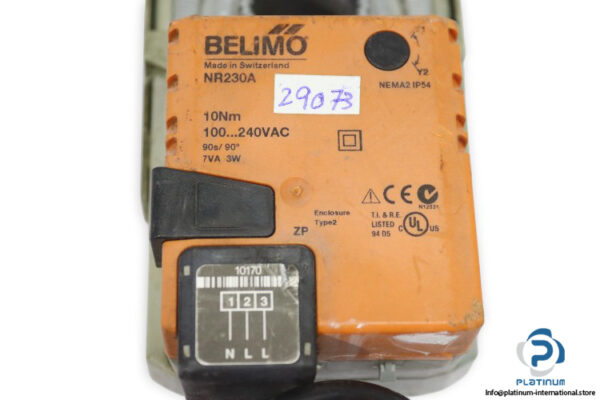 belimo-nr230a-modulating-rotary-actuator(used)-1