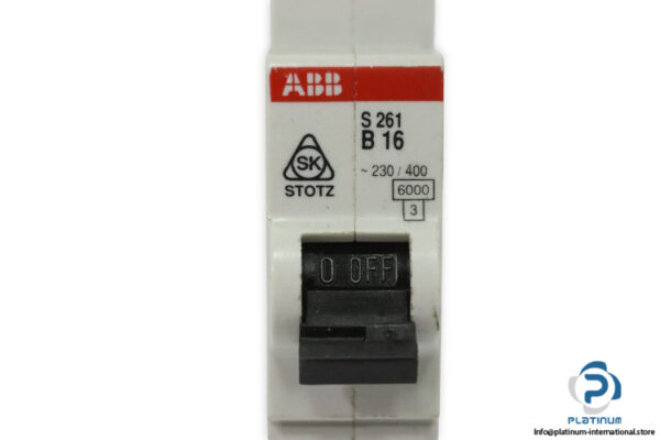 abb-s261-b16-miniature-circuit-breaker(used)-2