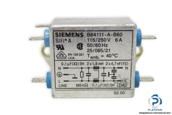 siemens-b84111-a-b60-line-filter(used)-1
