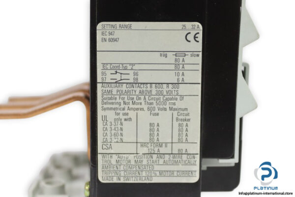 Sprecher-schuh-ct3-42-25-32a-thermal-overload-relay(new)-3