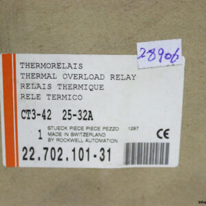 Sprecher-schuh-ct3-42-25-32a-thermal-overload-relay(new)-4