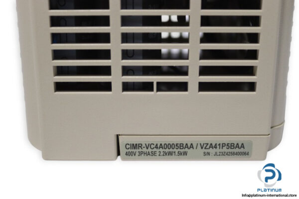 yaskawa-CIMR-VC4A0005BAA-frequency-inverter-(New)-4