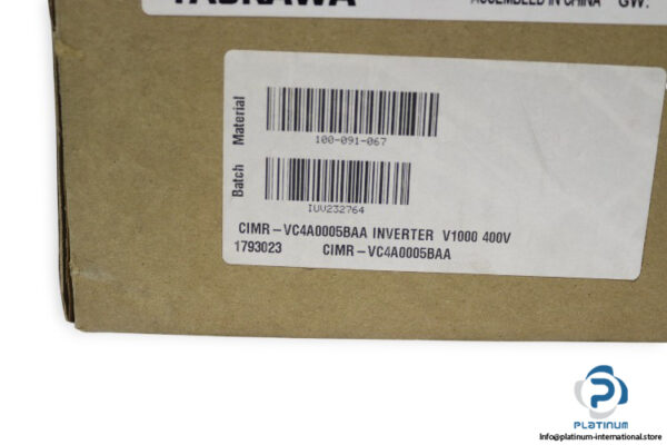 yaskawa-CIMR-VC4A0005BAA-frequency-inverter-(New)-7