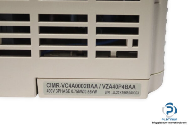 yaskawa-CIMR-VC4A0002BAA-frequency-inverter-(New)-4