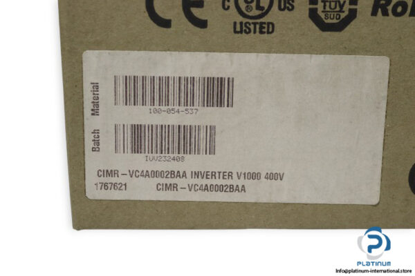 yaskawa-CIMR-VC4A0002BAA-frequency-inverter-(New)-6