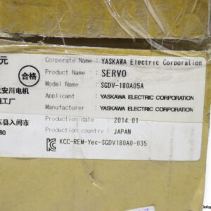 yaskawa-SGDV-180A05A-ac-servo-driver-(New)-7