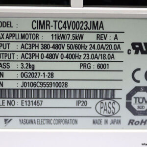 yaskawa-CIMR-TC4V0023JMA-frequency-inverter-(New)-5