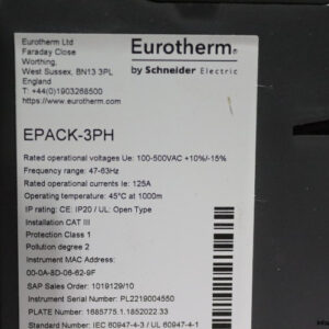 eurotherm-EPACK-3PH-power-controller-(New)-4