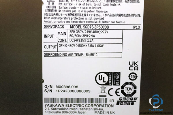 yaskawa-SGD7S-3R5DC0B-ac-servo-driver-(New)-5