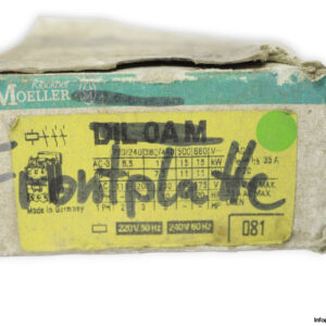 moeller-DIL0M-contactor-front-plate-(New)-1